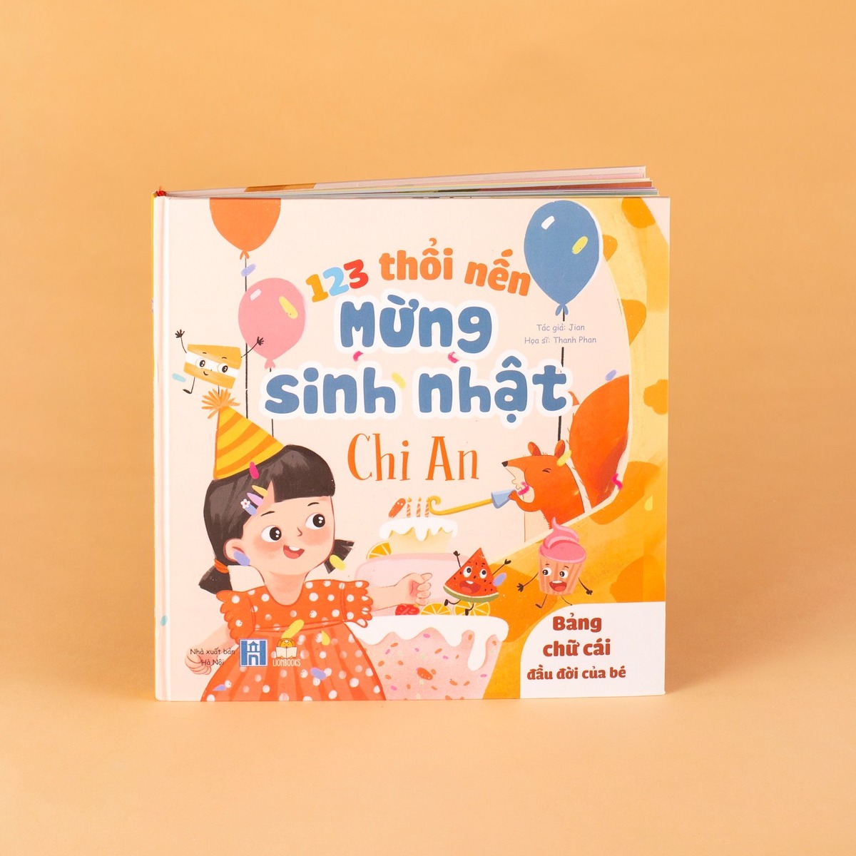 Sách - 1...2...3 Thổi Nến Mừng Sinh Nhật - Bé Gái