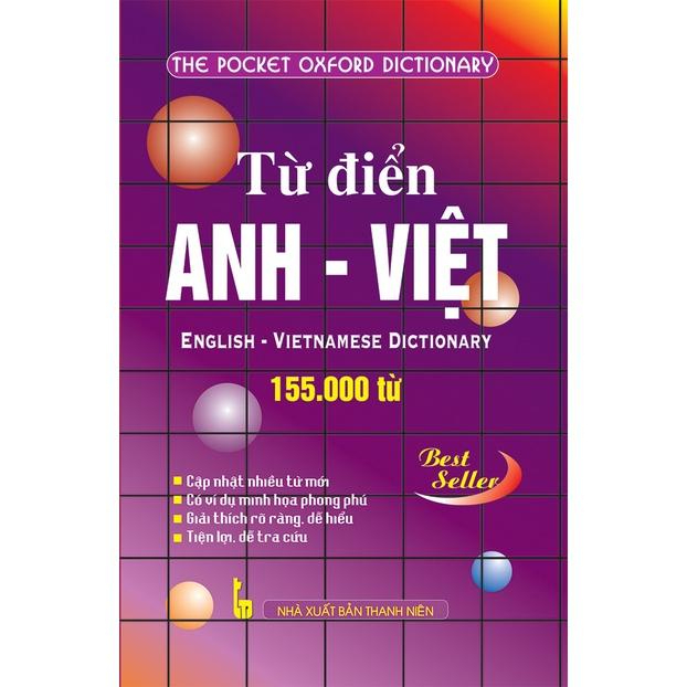 Sách - Từ điển Anh - Việt 155.000 từ (có hộp B155) - ndbooks