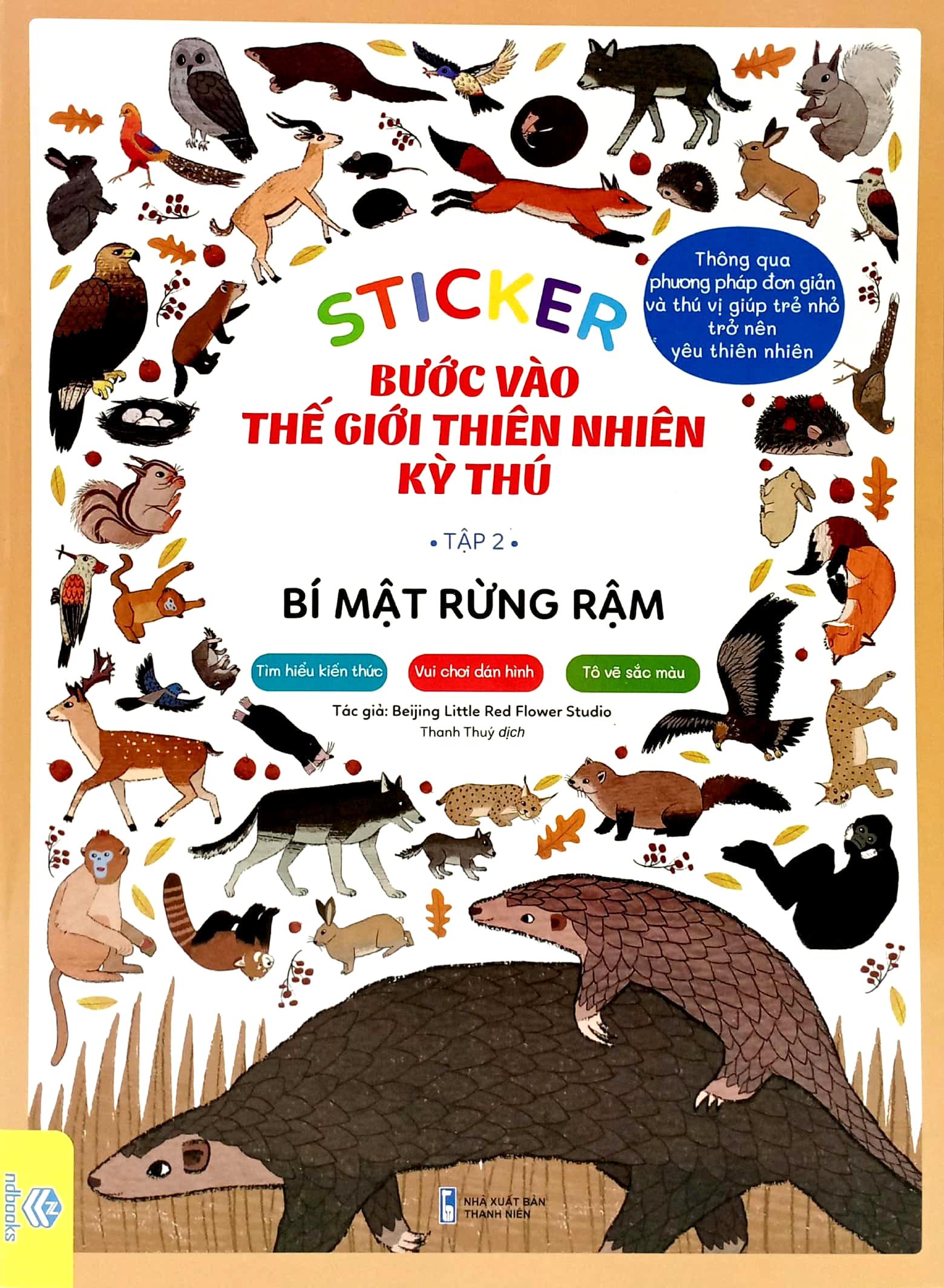 Sticker Bước Vào Thế Giới Thiên Nhiên Kỳ Thú - Tập 2 - Bí Mật Rừng Rậm