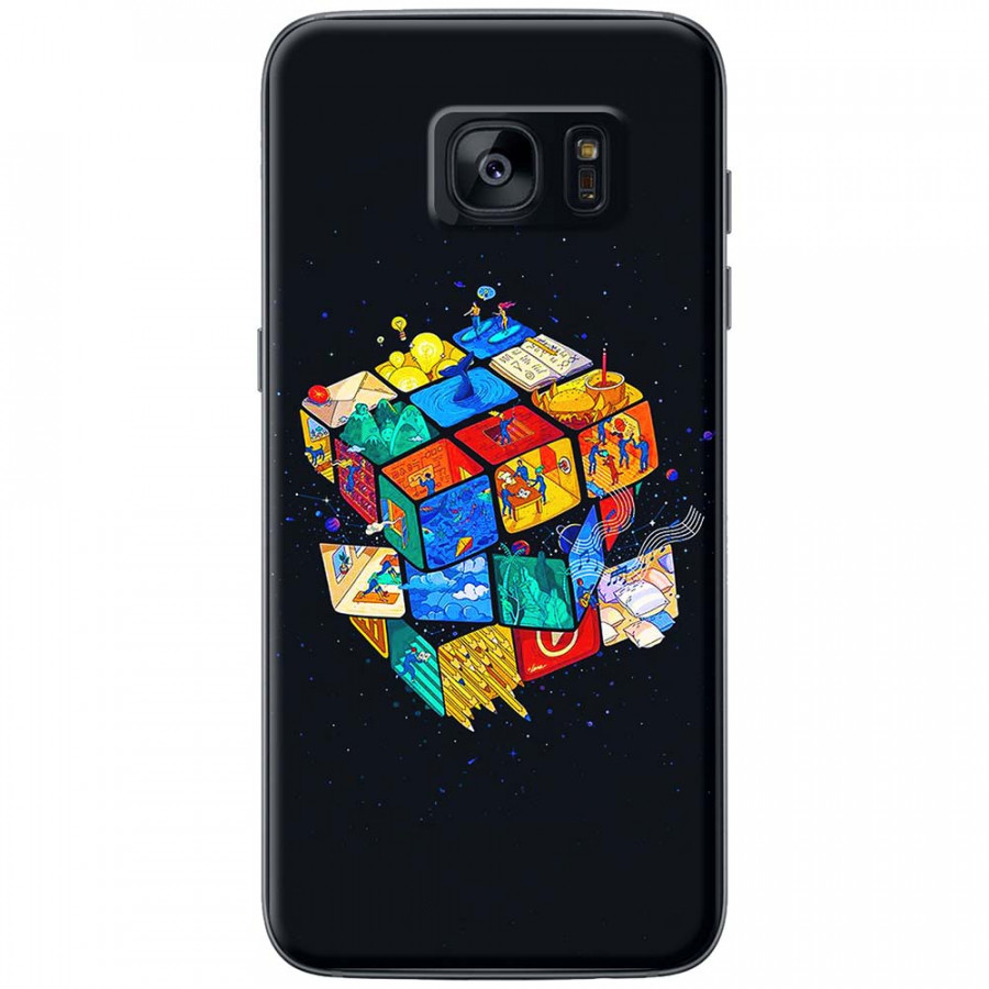 Ốp lưng dành cho Samsung S7 mẫu Rubik