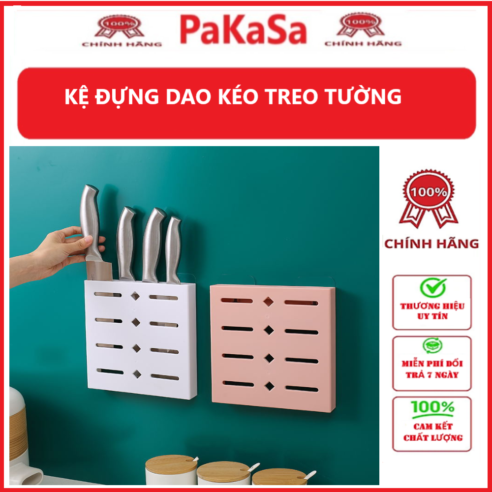 Kệ Treo Tường Đựng Dao Kéo Nhà Bếp - Hàng Chính Hãng