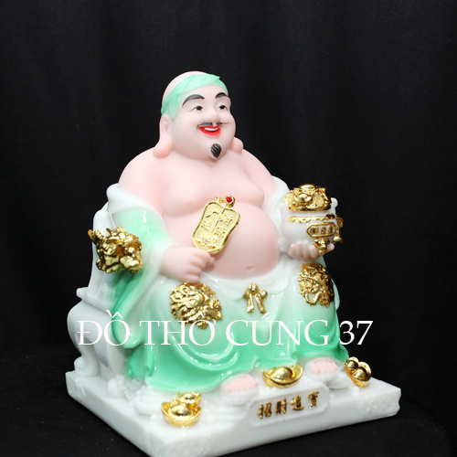 THẦN TÀI THỔ ĐỊA PHÚ QUÝ - MÀU XANH NGỌC