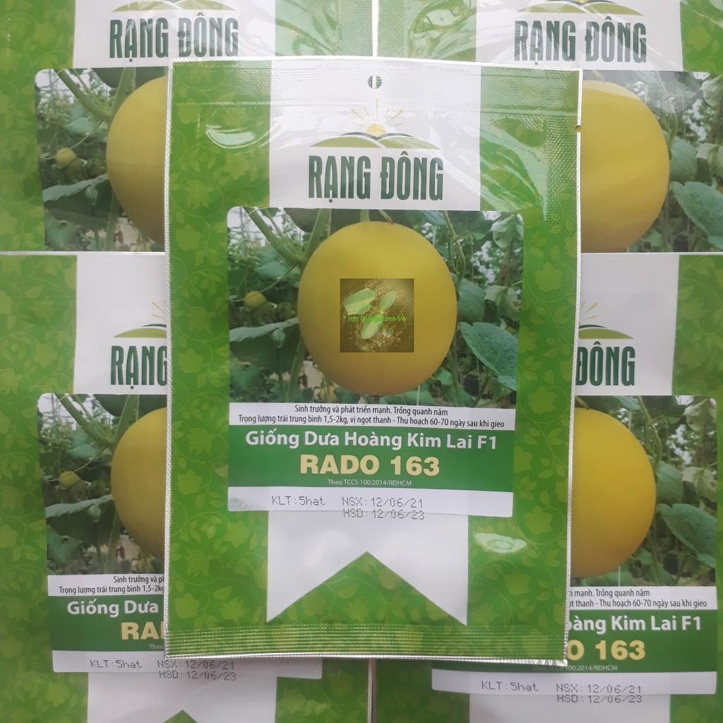 Hạt giống dưa hoàng kim lai f1 Rado, đóng gói 5 hạt