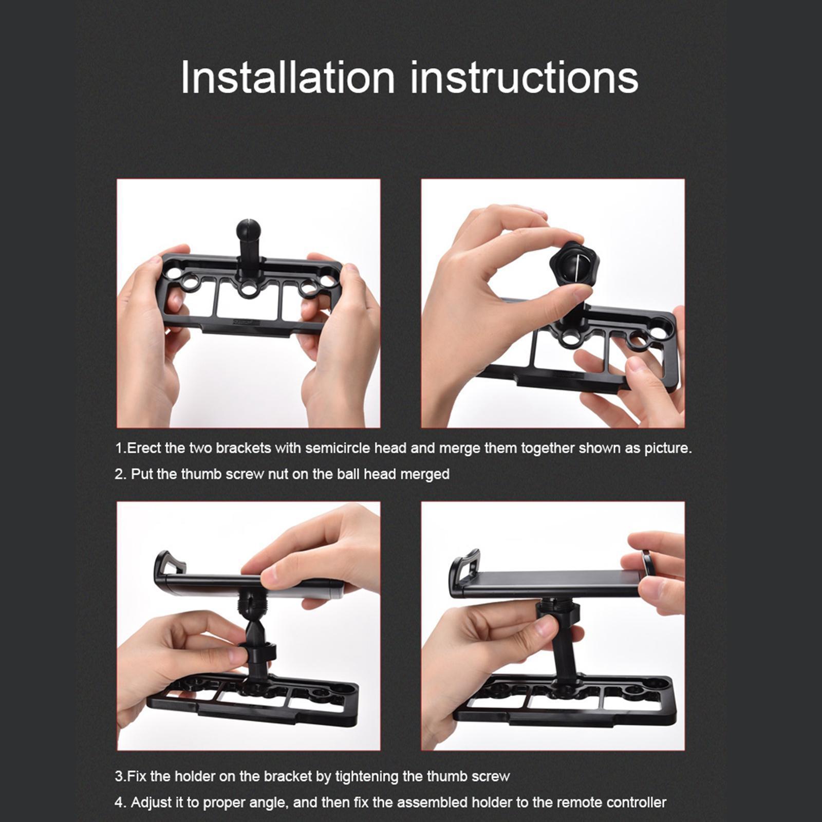 4-12 Inch Smart Phone Stand Mount Holder for  Mini 2 Remote Controller