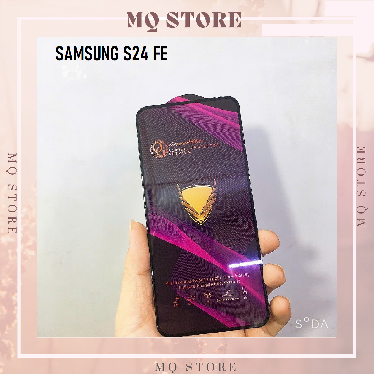 Kính cường lực cho Samsung S24 FE 5G full màn hình OG cao cấp( hàng chính hãng)