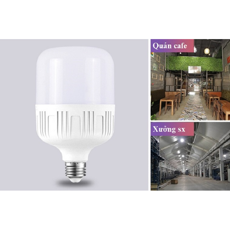 Bóng đèn led búp trụ 18w kín nước siêu sáng siêu bền