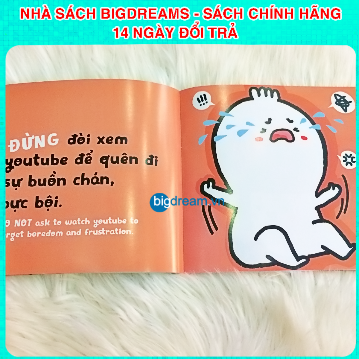 BẢN MỚI SONG NGỮ Miu Bé Nhỏ Đừng Xem Tivi Nhiều Nhé! Phần 1 Ehon Kĩ Năng Sống Cho Bé 1-6 Tuổi Miu miu tự lập hiểu chuyện