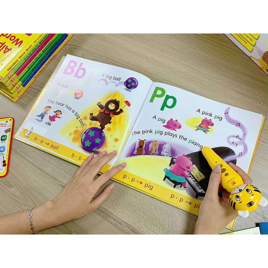 Bộ Sách Học Tiếng Anh: Bút Chấm Đọc- Học Tiếng Anh - Đánh Thức Năng Lực Phi Thường Từ Trẻ Thơ : Dành Cho Trẻ Từ 0 Đến 10 Tuổi