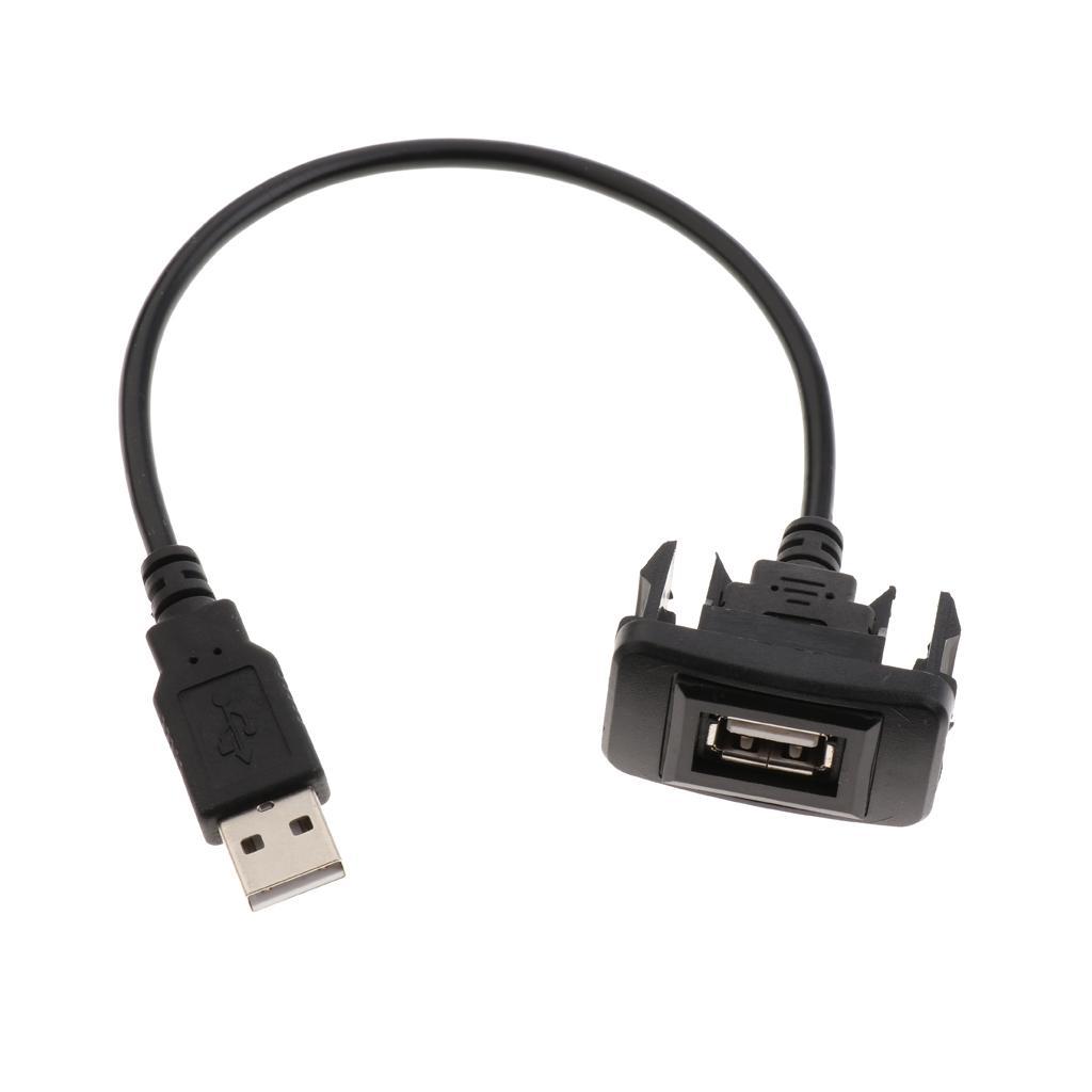 2 X USB Cable in Socket for  FORTUNER 2004-2012