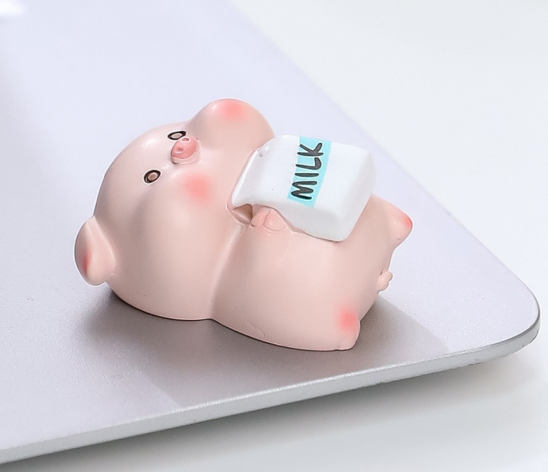 Mô Hình Heo Mini Ngỗ Nghĩnh 4 Phong cách Trang Trí_ Hàng chính hãng