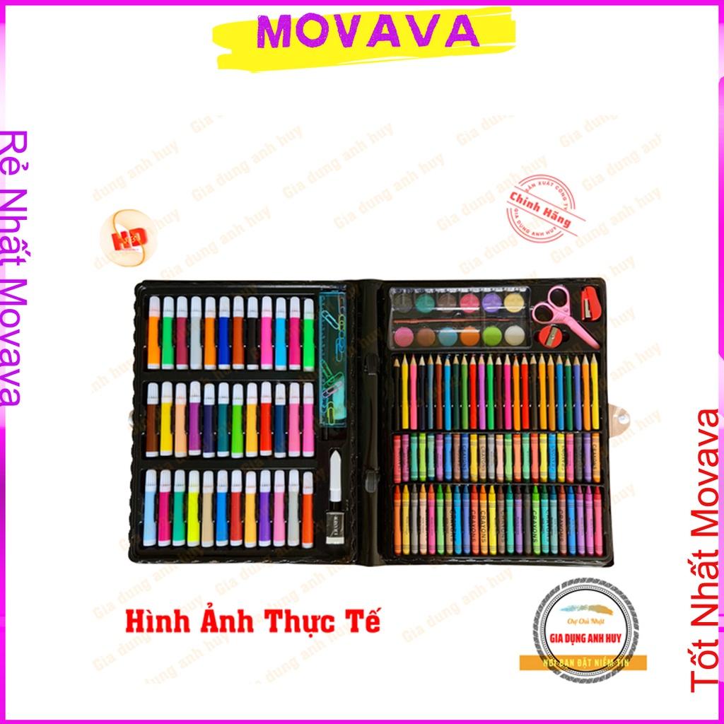 Hộp Màu 150 Chi Tiết Cho Bé Tập Tô To và Đẹp Shop movava - HM150