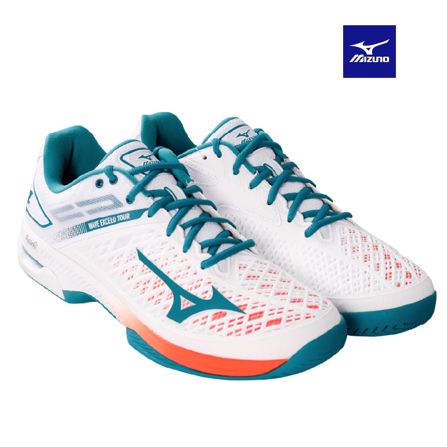 Giày thể thao tennis Mizuno wave exceed tour 4 Ac 61GA204085 mẫu mới dành cho nam-TẶNG TẤT THỂ THAO MÀU TRẮNC