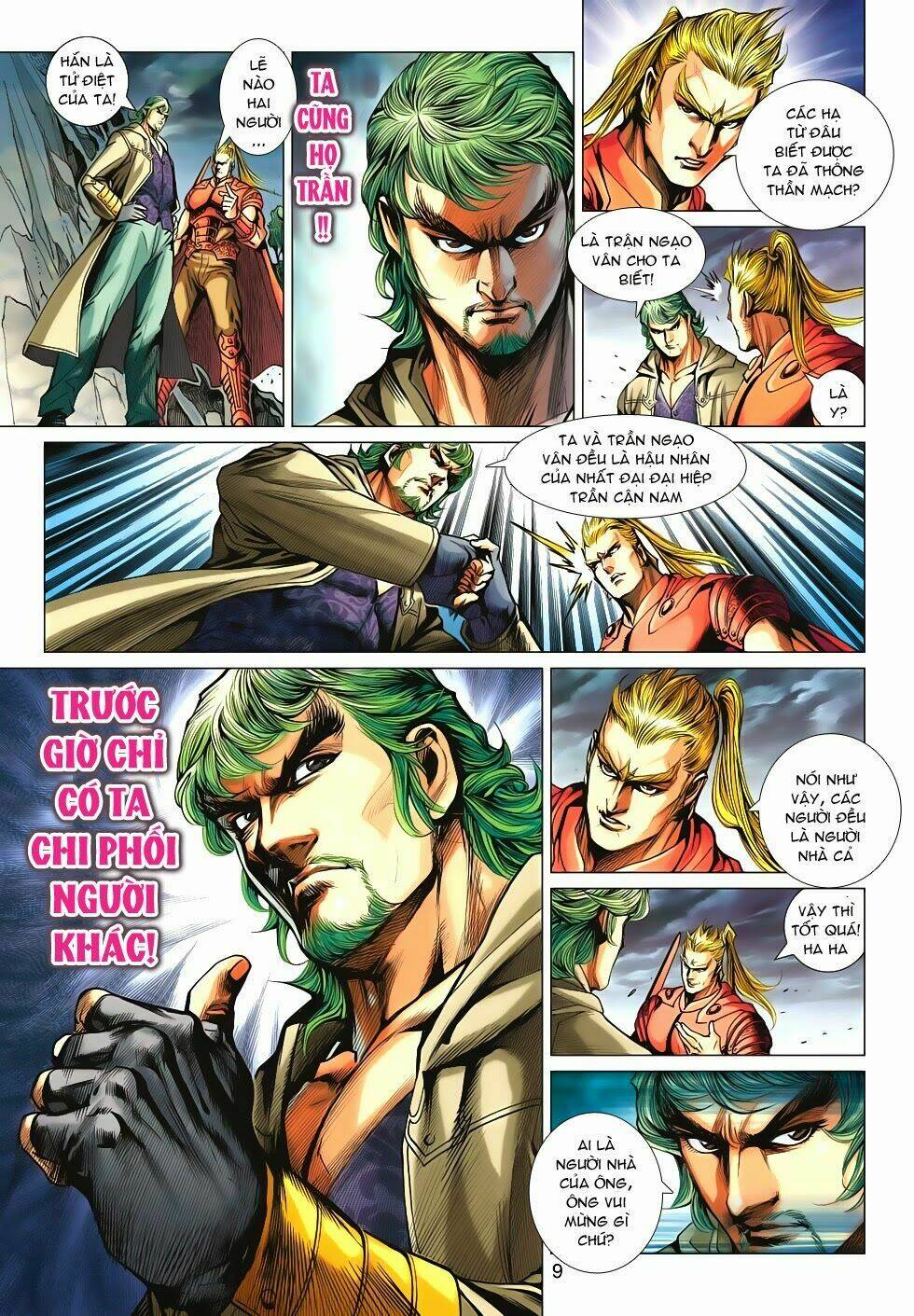 tân tác long hổ môn chapter 575 8