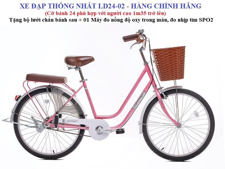 Xe đạp Thống nhất nữ LD 24-02 - Hàng chính hãng