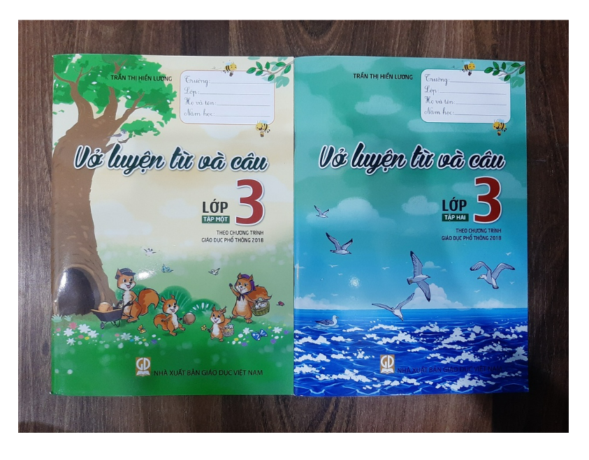 Sách - Vở luyện từ và câu lớp 3 - tập 1