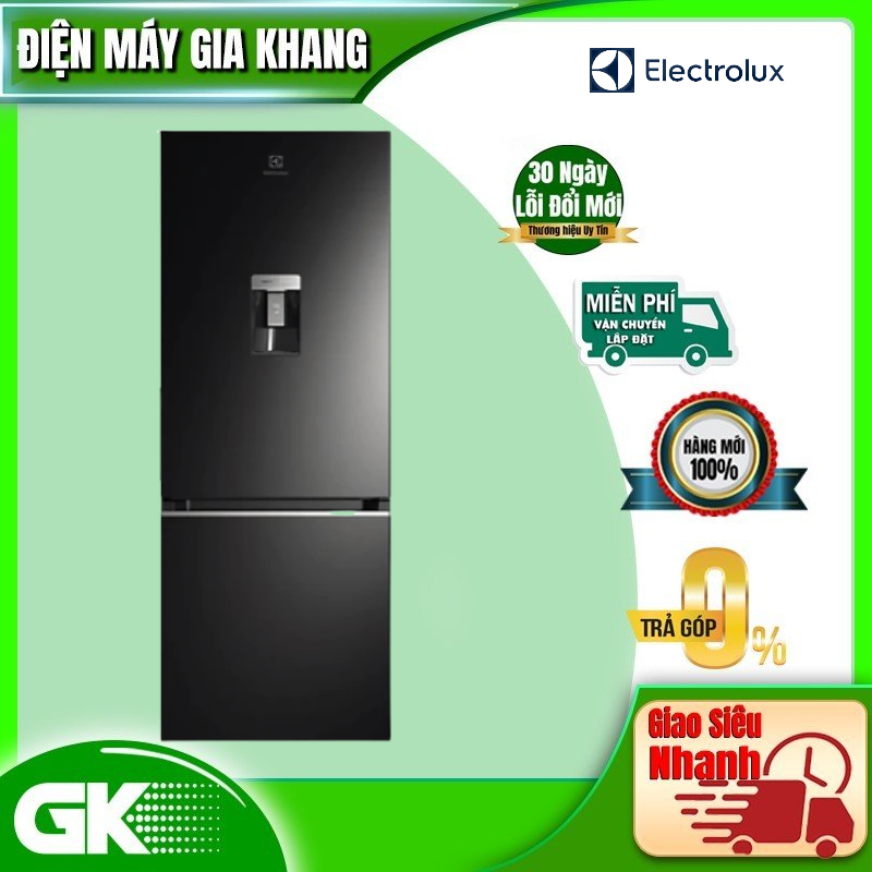 Tủ lạnh ELECTROLUX EBB3442K-H ngăn đông dưới 308L UltimateTaste 300 - Hàng chính hãng ( chỉ giao HCM )