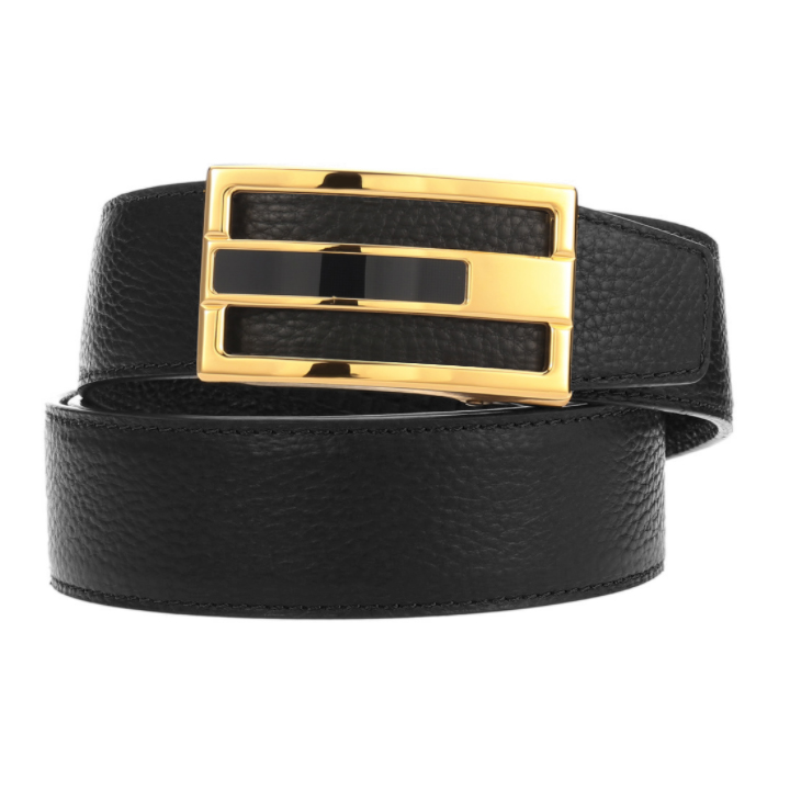 Dây Nịt Nam SAM Leather SFDN138 - Thắt Lưng Nam Da Bò Cao Cấp/ Mặt Khoá Thắt Lưng Inox Không Gỉ, Men's belts