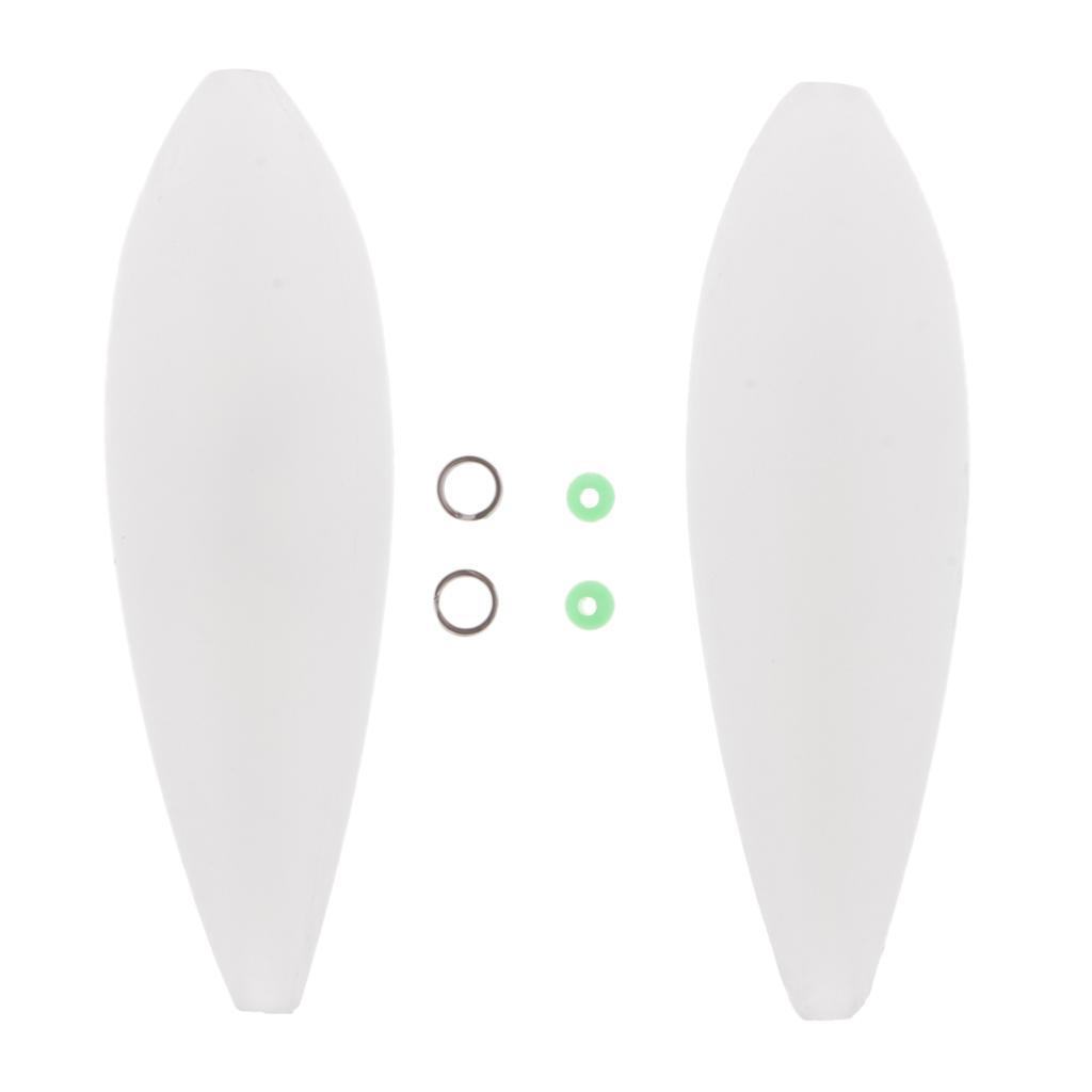 2pcs Floating Sbirolino Spirolino Bombarda Trout Pose Floats 7.5g 9.0g 12g
