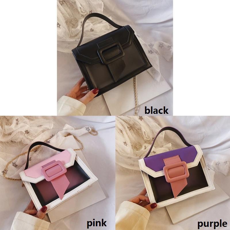 Women Square Large-capacity Multi-function Shoulder Crossbody Bag