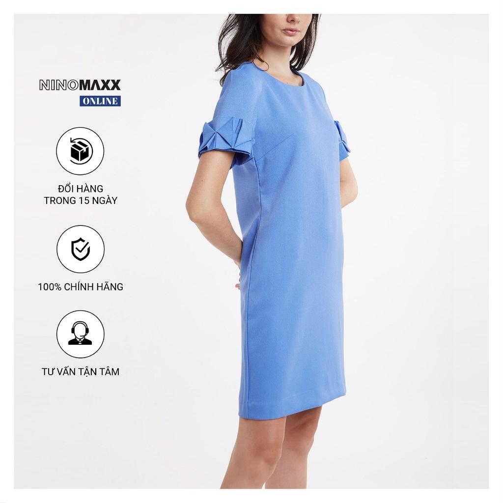 Đầm nữ Ninomaxx tay lỡ màu xanh dương mã 2007005