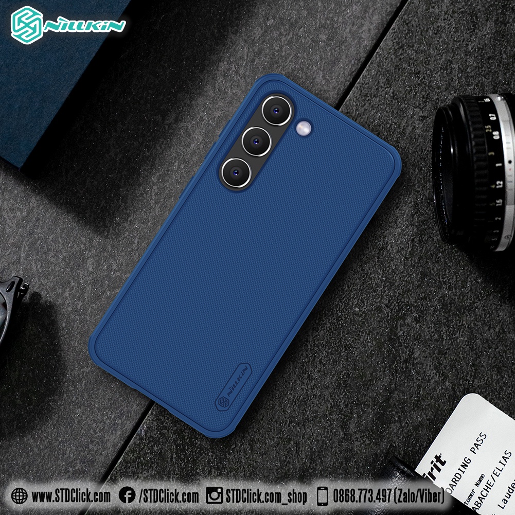 ỐP LƯNG DÀNH CHO ĐIỆN THOẠI SAMSUNG GALAXY S23 PLUS 5G  NILLKIN NHỰA CỨNG VIỀN DẺO