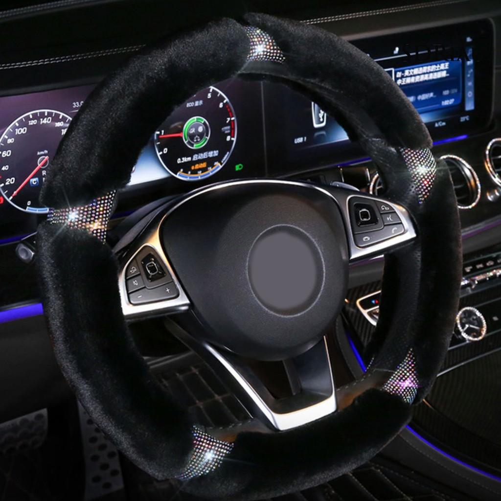 Vỏ Bọc Vô Lăng Chống Trượt Đính Đá Dùng Để Trang Trí Xe Hơi