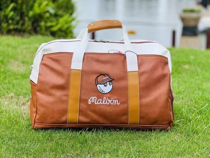 Túi đựng quần áo và giày golf MALBON da PU chống thấm nước tốt TX014