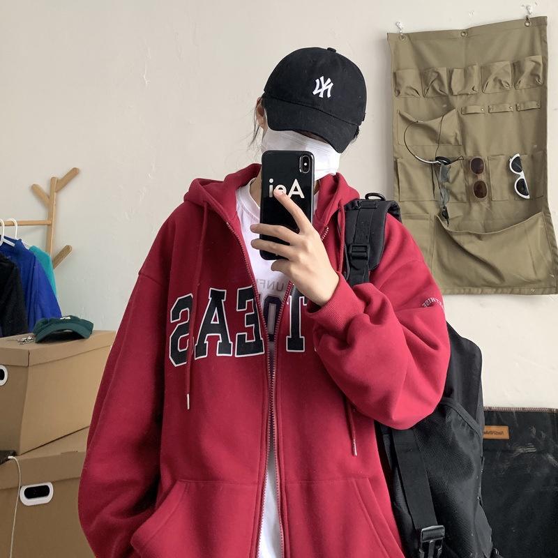 Áo hoodie nỉ nam nữ unisex form rộng in chữ