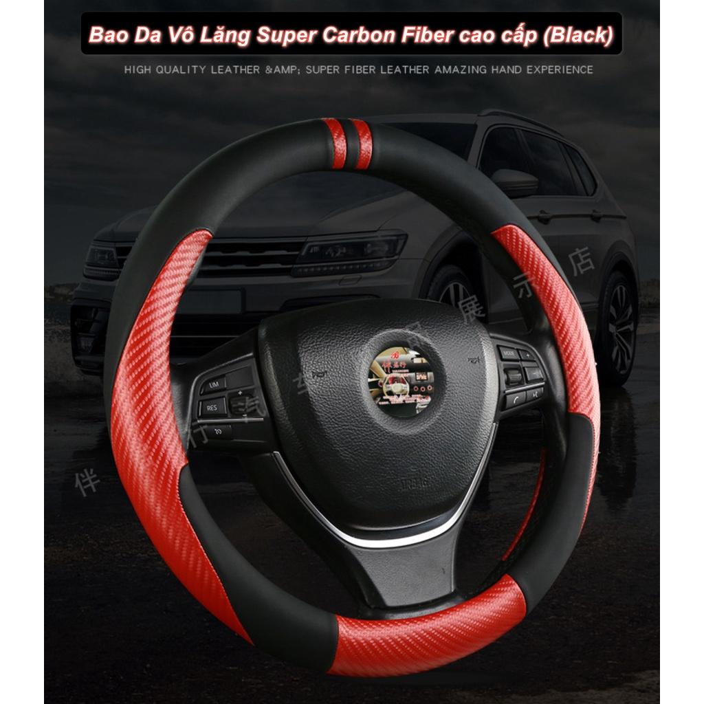 Bao Da Vô Lăng Ô Tô 5 chỗ 7 chỗ Super Carbon Fiber cao cấp