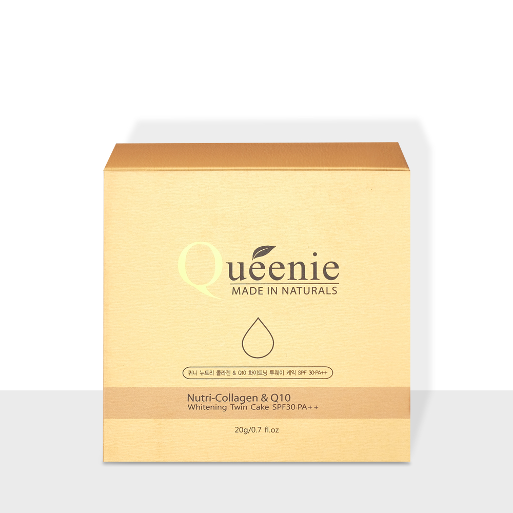 Phấn trang điểm Queenie trắng da, chống nắng, kiềm dầu 20g - Mỹ Phẩm Hàn Quốc