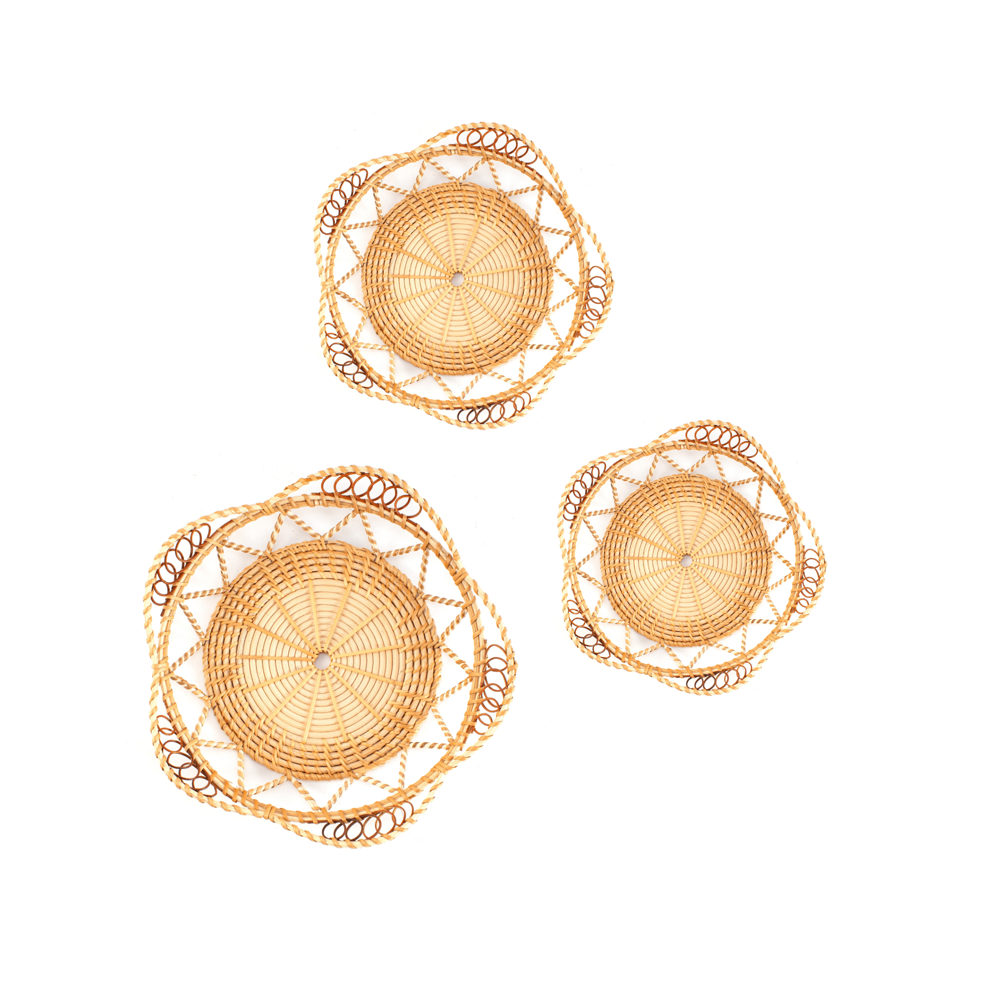 Bộ rổ mây tre đan Harmony 8
