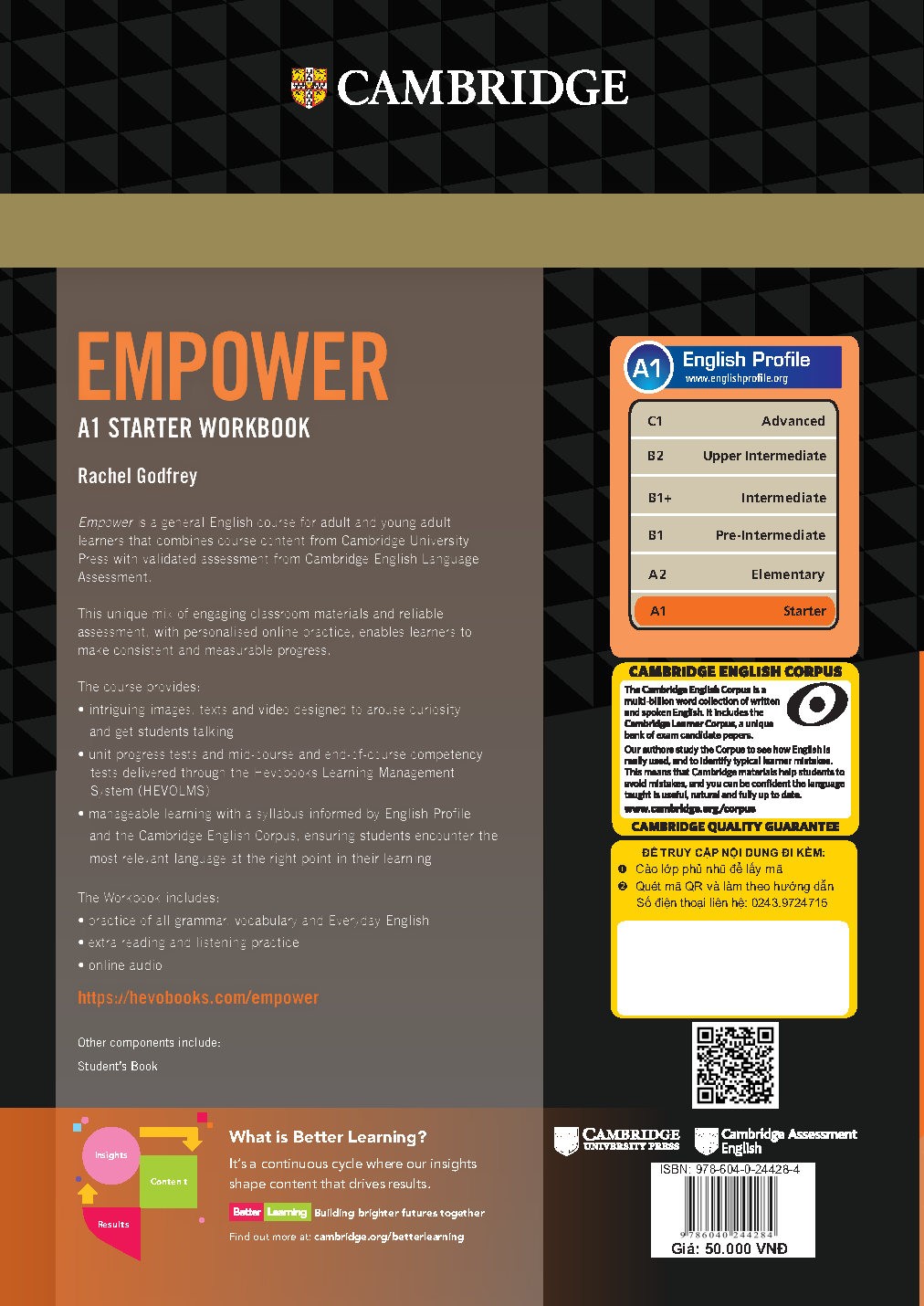 Empower A1 Starter Workbook with Online Access