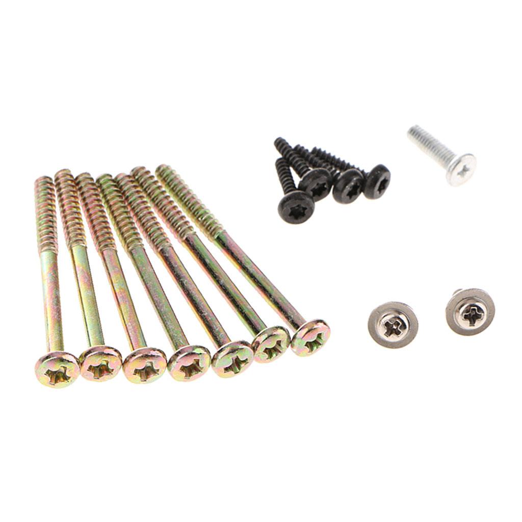 24x Controller Screw Set for Sony PS3 Slim Consist Of Long Screw Flat Screws Tri-lobular Screw PWB Bundle