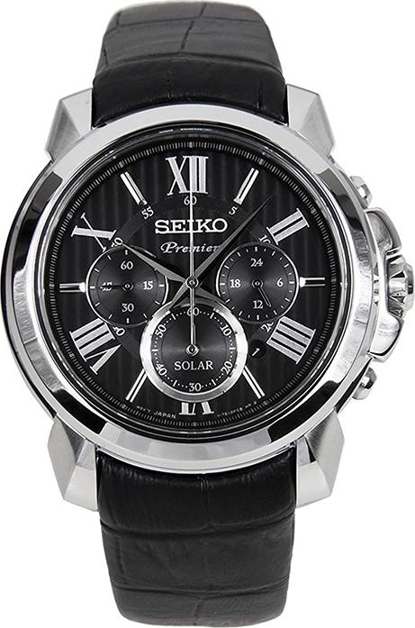 Đồng Hồ Nam Dây Da Seiko-SSC597P2 6K 1L SG+SLM Vỏ Inox