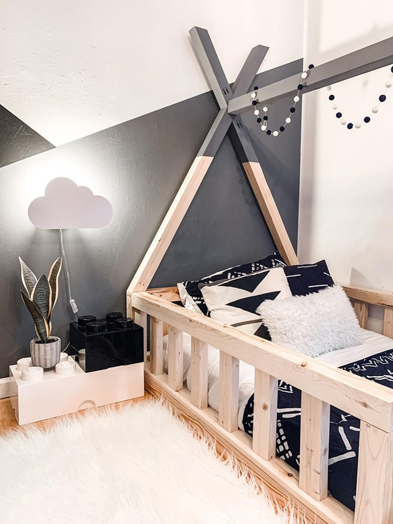 GIƯỜNG TRẺ EM CHUNKY TEEPEE MONTESSORI - KB03