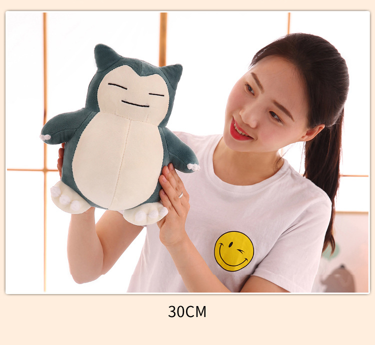 Gấu Bông Pokemon Snorlax (Kabigon) Siêu Mềm Siêu Dễ Thương (25cm---&gt;80cm) Hàng Xịn Cao Cấp (Tặng Kèm 1 Ví Da 12 Ngăn Đựng Thẻ Atm, Cccd)