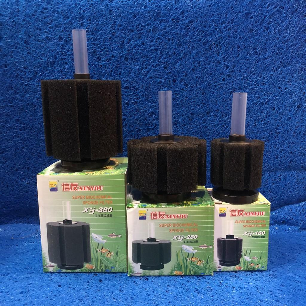 LỌC SỦI HƠI, LỌC VI SINH BIO XY 180 CHO BỂ CÁ CẢNH