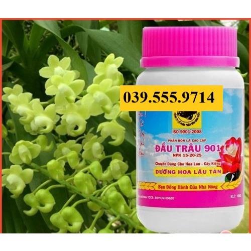 PHÂN BÓN ĐẦU TRÂU 901 100GRAM DƯỠNG HOA LÂU TÀN - HÀNG CHUẨN