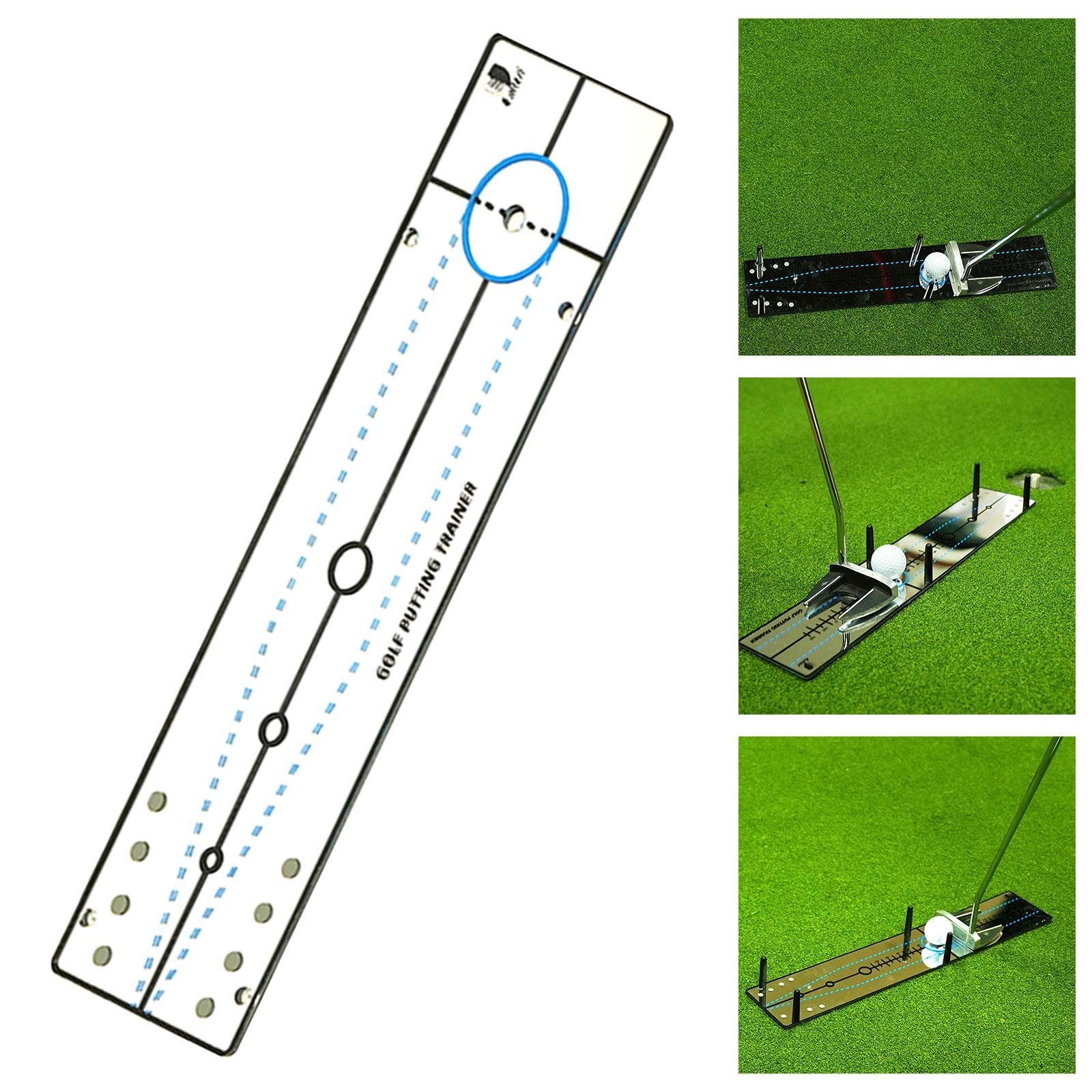 Golf Putting Mirror, Professional Golf Training Equipment, Golf Training Aid, Golf Trainer, Putting Mirror Training Aid for Golf, Putting Trainer