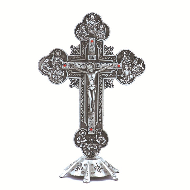 THÁNH GIÁ CHÚA JESUS - GIÊSU CÔNG GIÁO ĐỂ BÀN , XE HƠI TRỪ TÀ , BÌNH AN , BAN PHƯỚC CAO 20cm