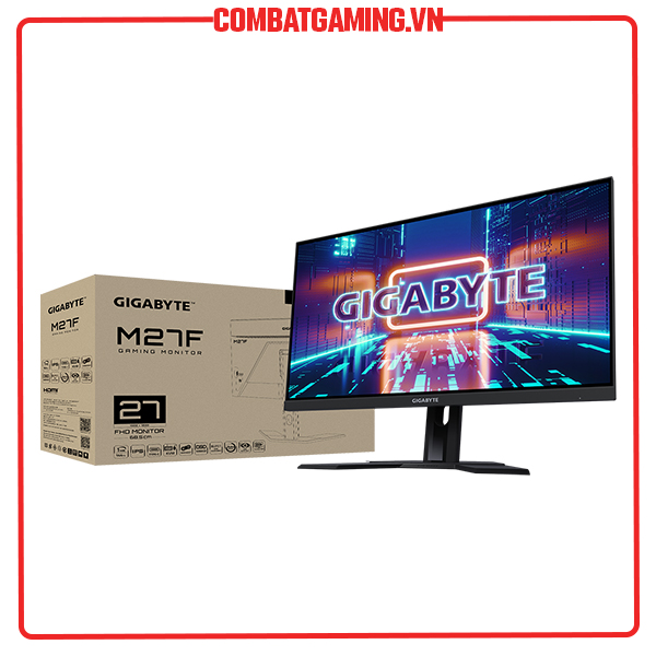 Màn Hình Gigabyte M27F EK 27&quot;/IPS/144HZ/1ms - Hàng Chính Hãng