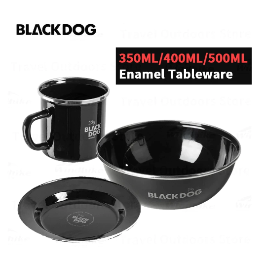 Cốc, bát, đĩa tráng men Blackdog BD-YC005, BD-YC006, BD-YC007