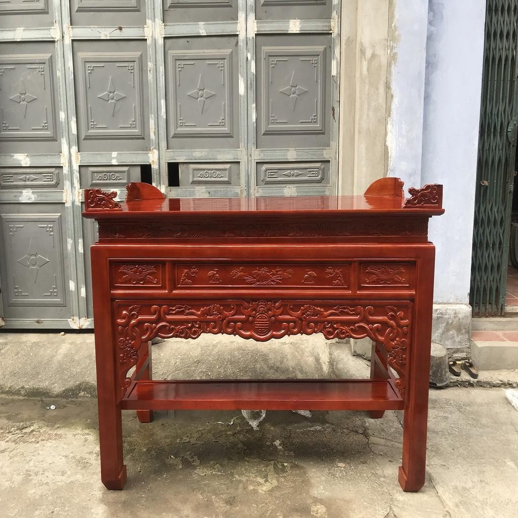 Án Gian Thờ Gỗ Thông Đức Chân 10