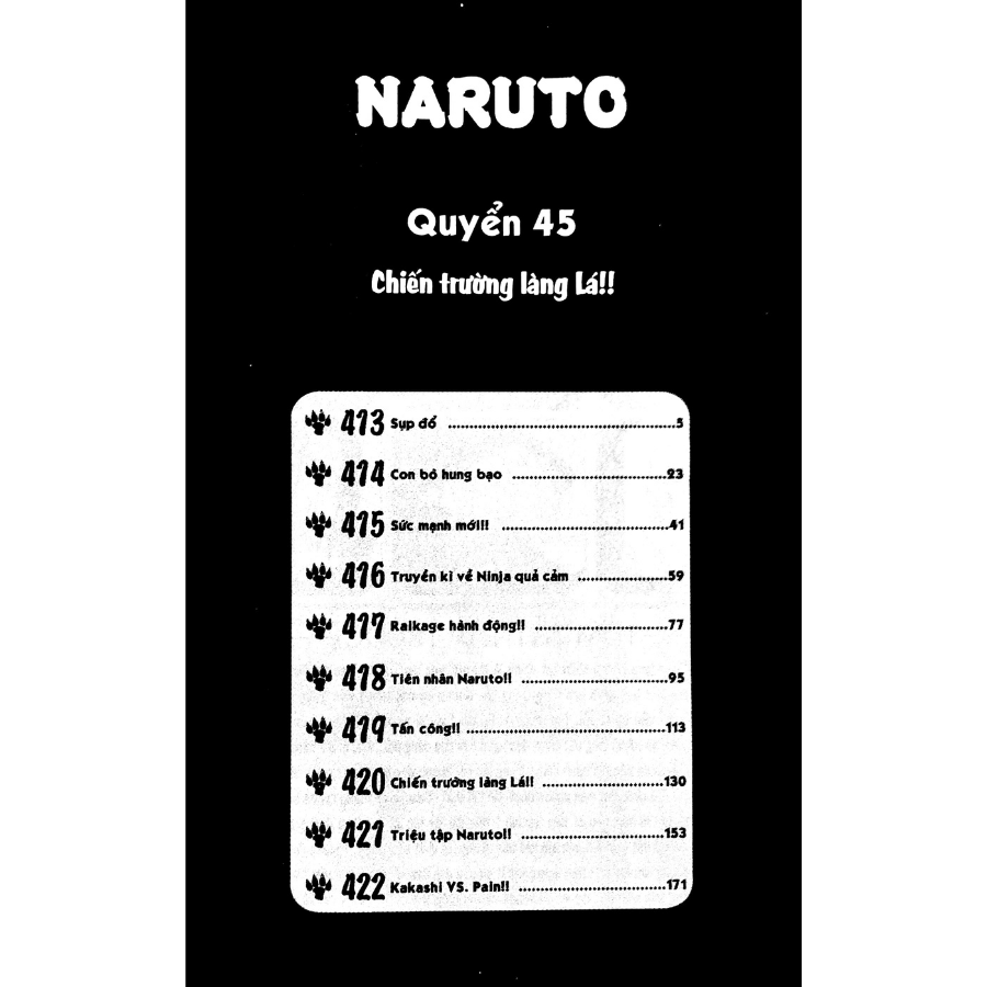 Naruto - Tập 45: Chiến Trường Làng Lá!!