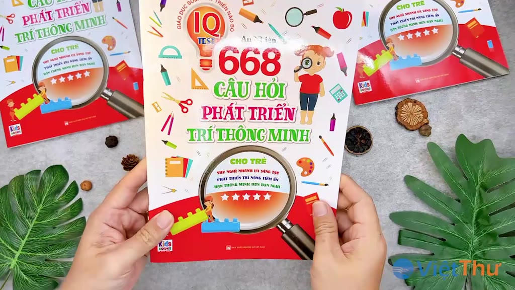 Phát Triển Trí Tuệ IO - 668 Câu Hỏi Phát Triển Trí Thông Minh Cho Trẻ - Tập 5 ( Bìa Mềm )