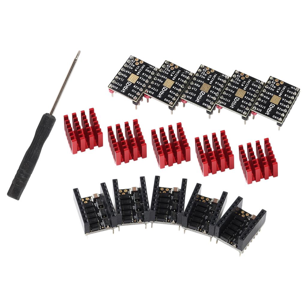3D Printer Accessories TMC2208 Stepper Motor Silent Drive+Inline Eraser Kit