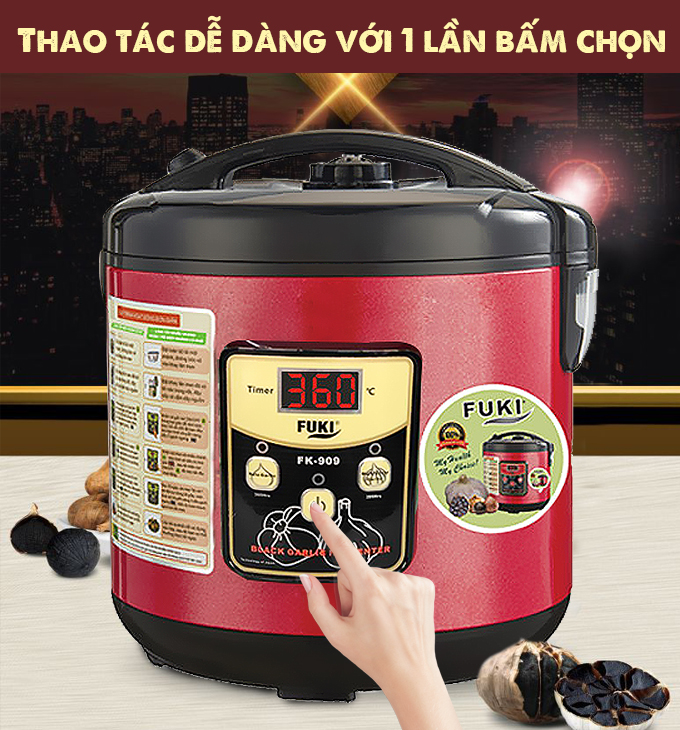 Máy làm tỏi đen Fuki FK-909 (5L) - Hàng chính hãng