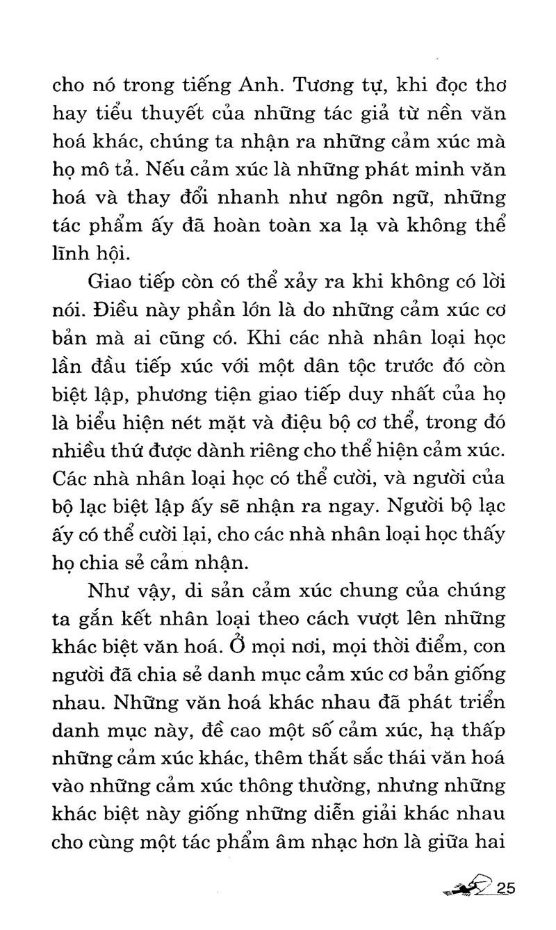 Dẫn Luận Về Cảm Xúc (Tái Bản 2020)