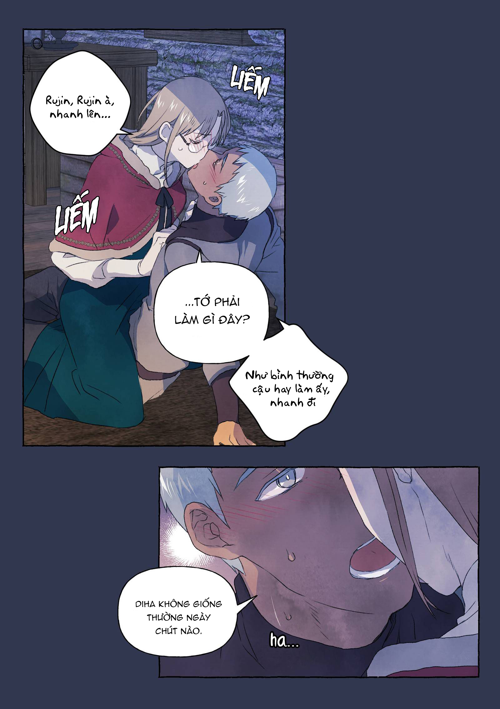 mối tình đầu của chàng sói khờ chapter 17 23