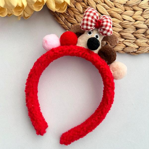 Băng Đô Giáng Sinh - Gia Đình Cún Gromit Đeo Nơ - ZooZoo 4525